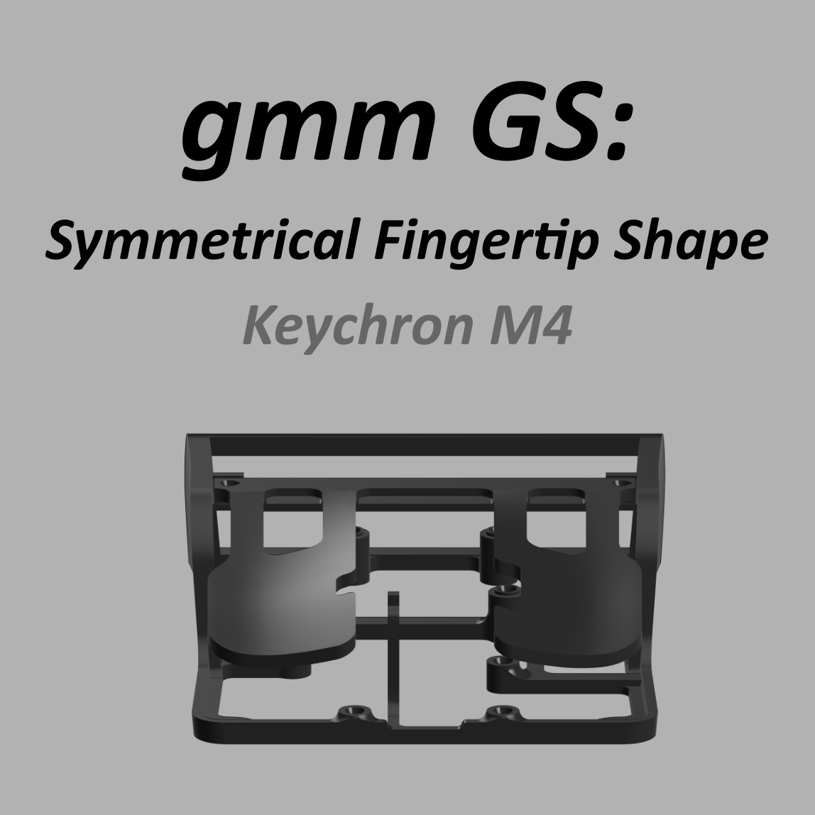 GS: 27g Keychron M4 - Printable 3MF/STL files