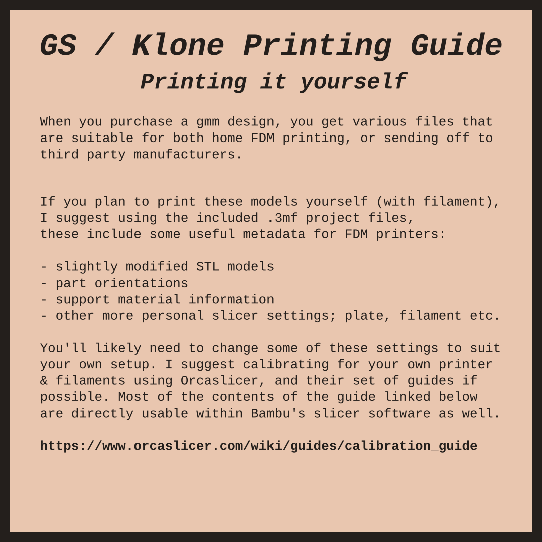 Klone: 19 Gram Ninjutso Sora V2 - Printable 3MF/STL files